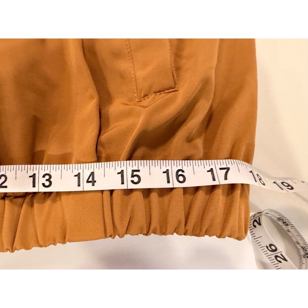 Zara Men Mustard Tan Lightweight Snap Front Bomber Jacket Small New With Tags - Picture 6 of 7
